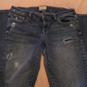 Aeropostale jeans skinny w/ holes